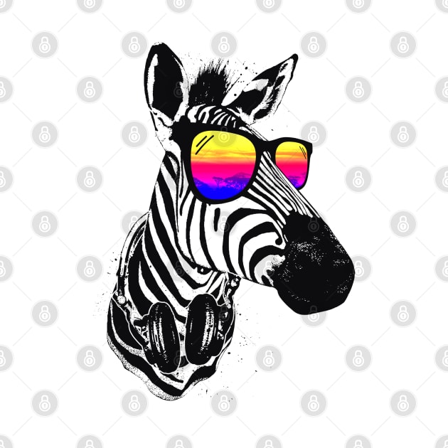 Cool Zebra by clingcling