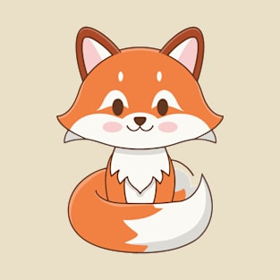 Cute Kawaii Fox T-Shirt