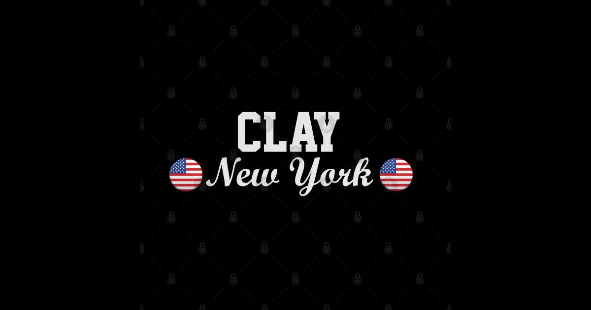 Clay New York Clay New York Sticker TeePublic