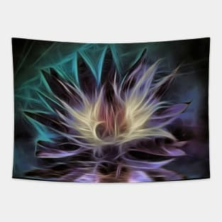 Beautiful Lotus Flower Tapestry