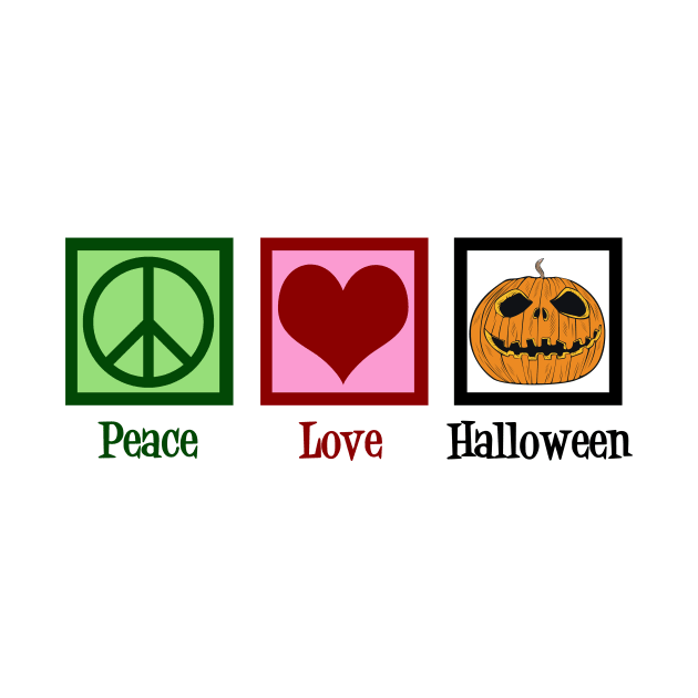 Peace Love Halloween by epiclovedesigns