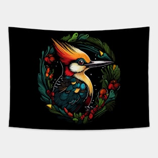 Woodpecker Happiness Tapestry