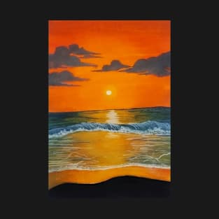 pretty sunset painting T-Shirt