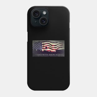 i stand with jason aldean weathered design Phone Case