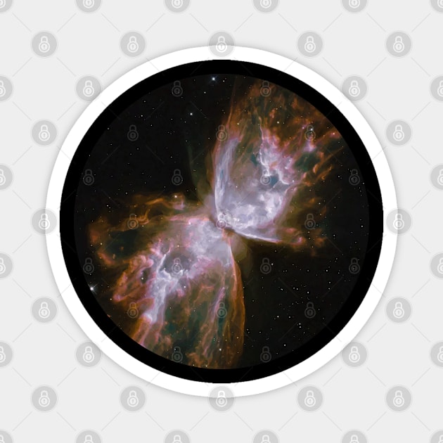 Butterfly Nebula Magnet by AdiDsgn