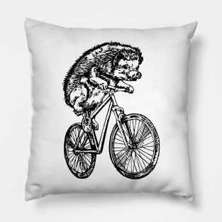 SEEMBO Hedgehog Cycling Bicycle Bicycling Biking Riding Bike Pillow