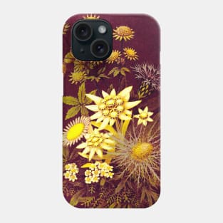 Colorful flowers Sally Phone Case