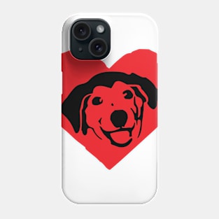 Dog in Heart Gift Phone Case