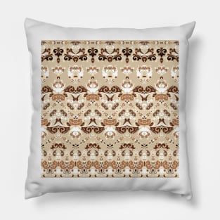 Ethnic patterns in oriental style. Pillow