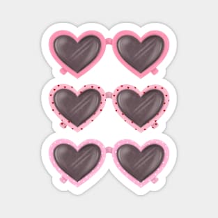 Pink Sunglasses Magnet