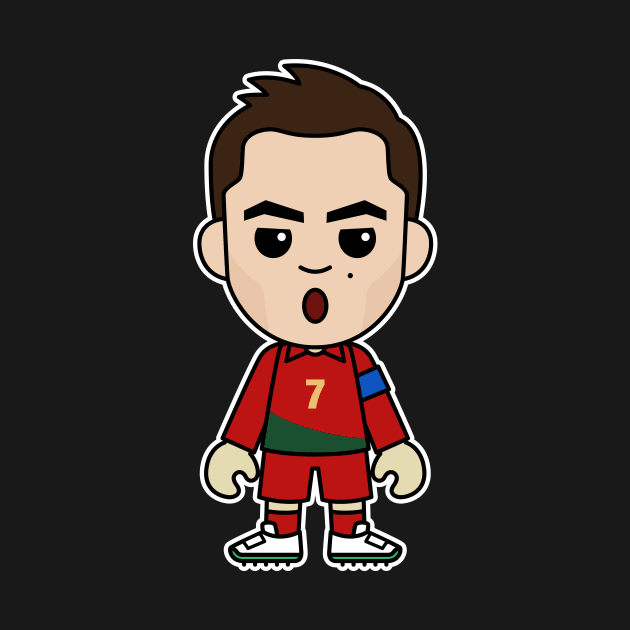 Chibi Ronaldo 7 by Chibi Pops