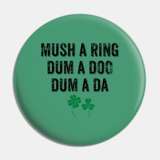 Whiskey In The Jar Irish Song Lyric Pin