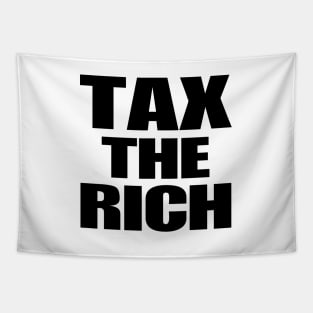 Tax The Rich Tapestry