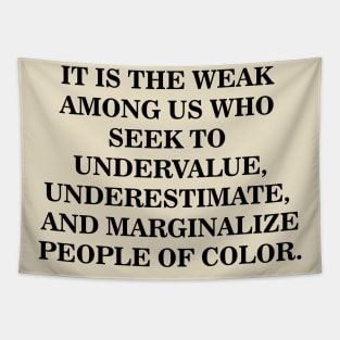 Undervalue, Underestimate, Marginalize | Black History Tapestry