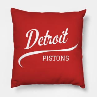 Pistons Retro Pillow