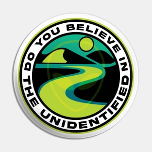 The Unidentified- Alien Design T-shirt Pin