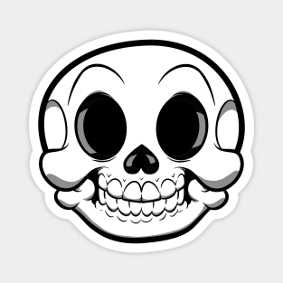 Cartoon Skull Magnet