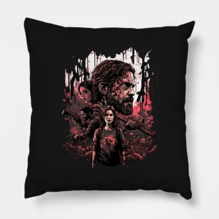 The Last of Us Pedro Pascal Joel inspired design Pillow