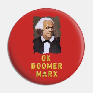 After Shaving "Boomer" Karl Marx Pin