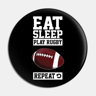 Play Rugby Pin