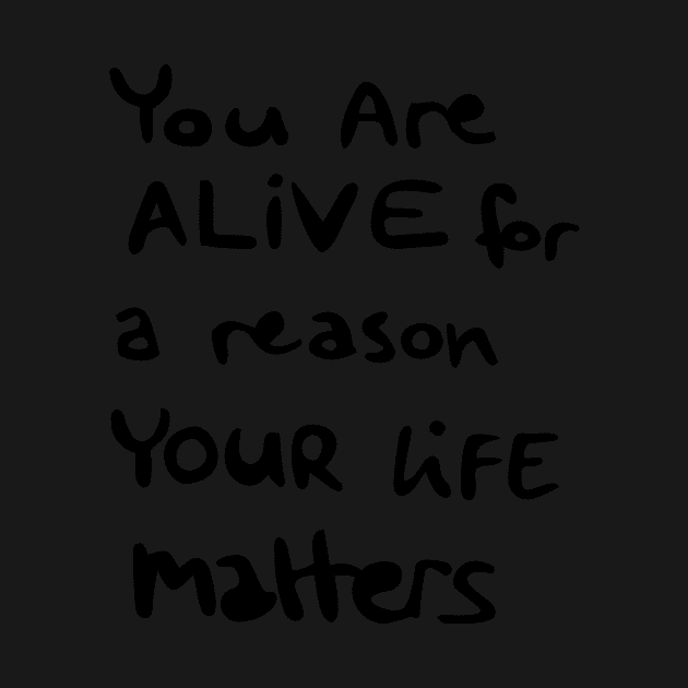 Your life matters by FairytalesInBlk