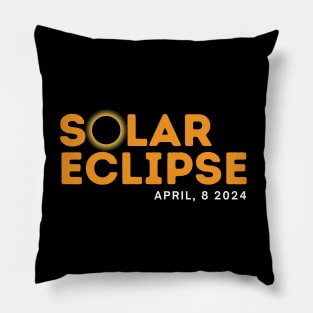 TOTAL SOLAR ECLIPSE 2024 Pillow