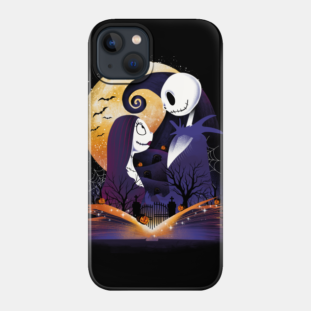 Book of Nightmare - The Nightmare Before Christmas - Phone Case