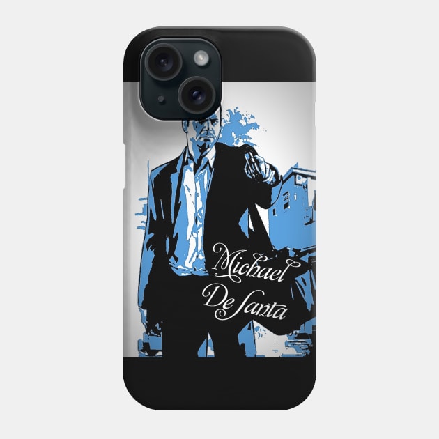 Michael De Santa (pop art) Phone Case by d1a2n3i4l5