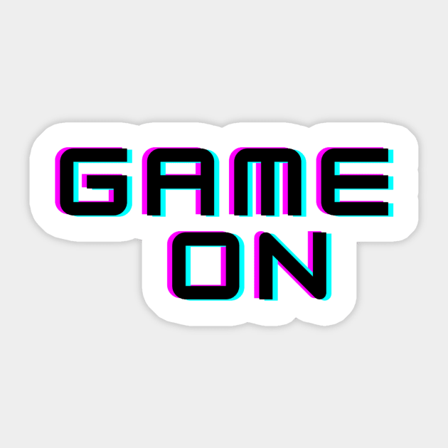 Game On! by paiwiatni  Gaming merchandise, Games, Sticker design