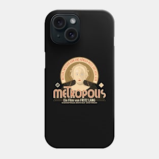 Metropolis Revived: Tribute to Fritz Lang's Cinematic Masterpiece Phone Case