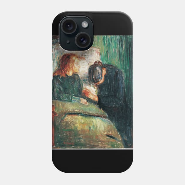 Edvard Munch Phone Case by KOTFILMS