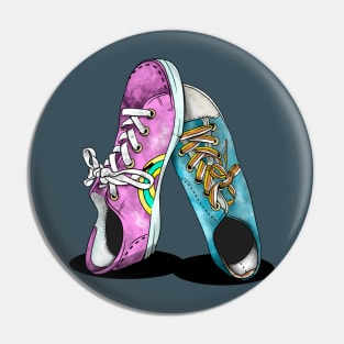 Canvas Sneakers Pin