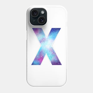 Letter X galaxy Phone Case