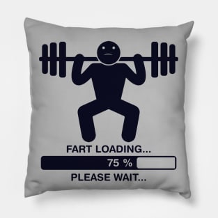 Fart Loading, Please Wait Pillow