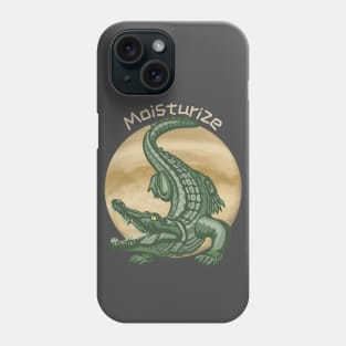 Crocodile Reminds Us To Moisturize Phone Case