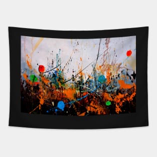 Dancing planet Tapestry