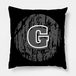 Letter G Pillow