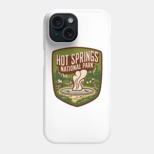 Hot Springs National Park Retro Vintage Travel Souvenir Phone Case