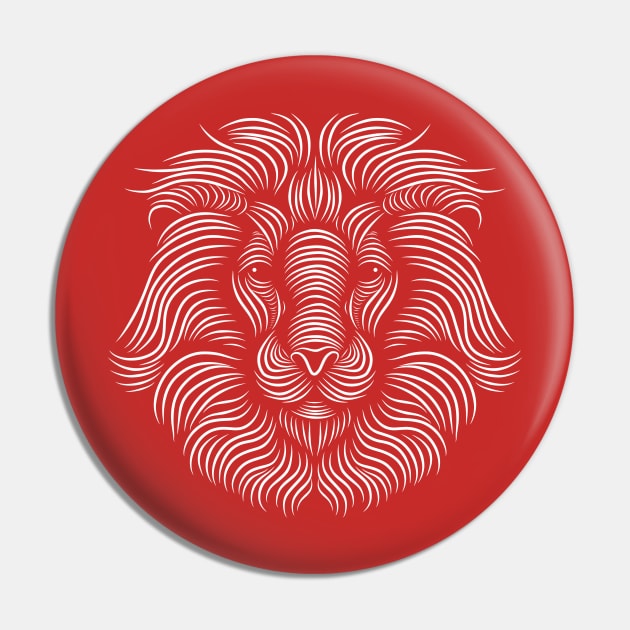 lion silhouette Pin by mantaplaaa