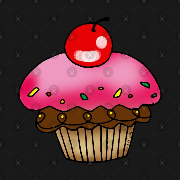 cherry muffin by cartoonygifts