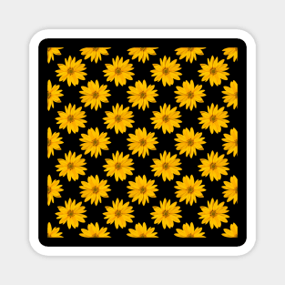 Sunflower Pattern Magnet