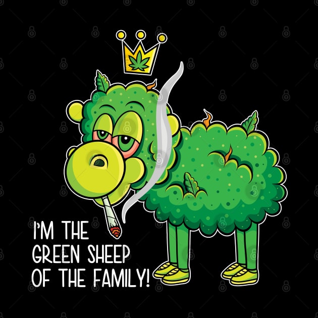 The Green Sheep by MightyShroom