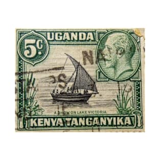 Uganda, Kenyan, and Tanganyika Stamp T-Shirt