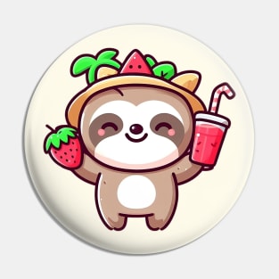 Cute Kawaii Sloth Pin