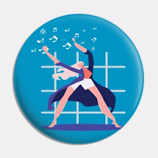 dancing girls Pin