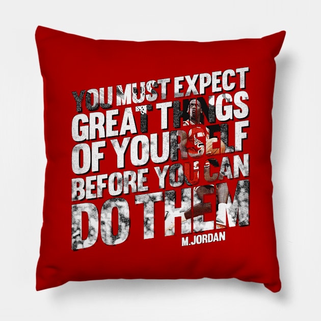 Expect Great Things by Jordan Pillow by Aefe