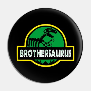 Brothersaurus Pin