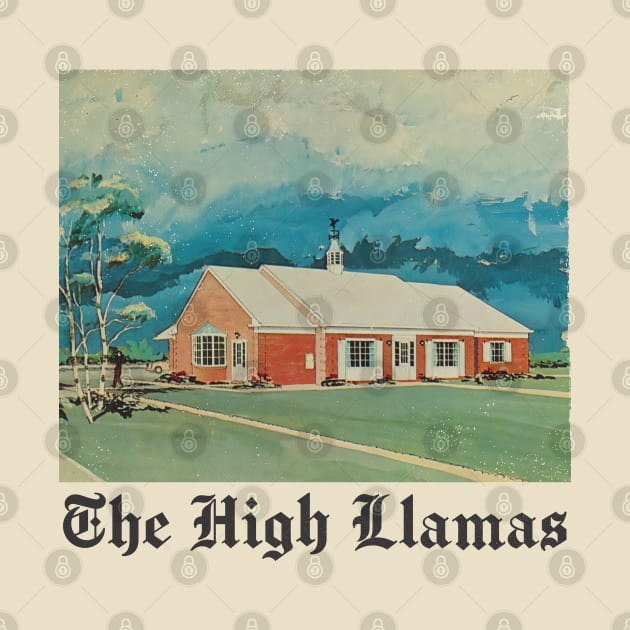 The High Llamas -  Original Fan Art by unknown_pleasures