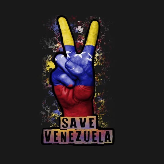 Save Venezuela T Shirt, Free the people of venezuela, by Jakavonis