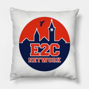 E2C Network Logo Pillow